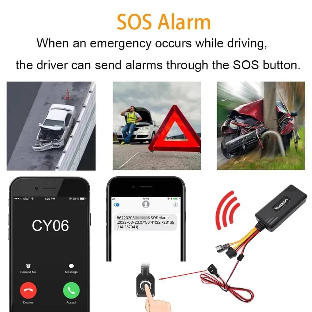 ردیاب خودرو و جی پی اس GPS Tracker CY06 — تصویر ۶