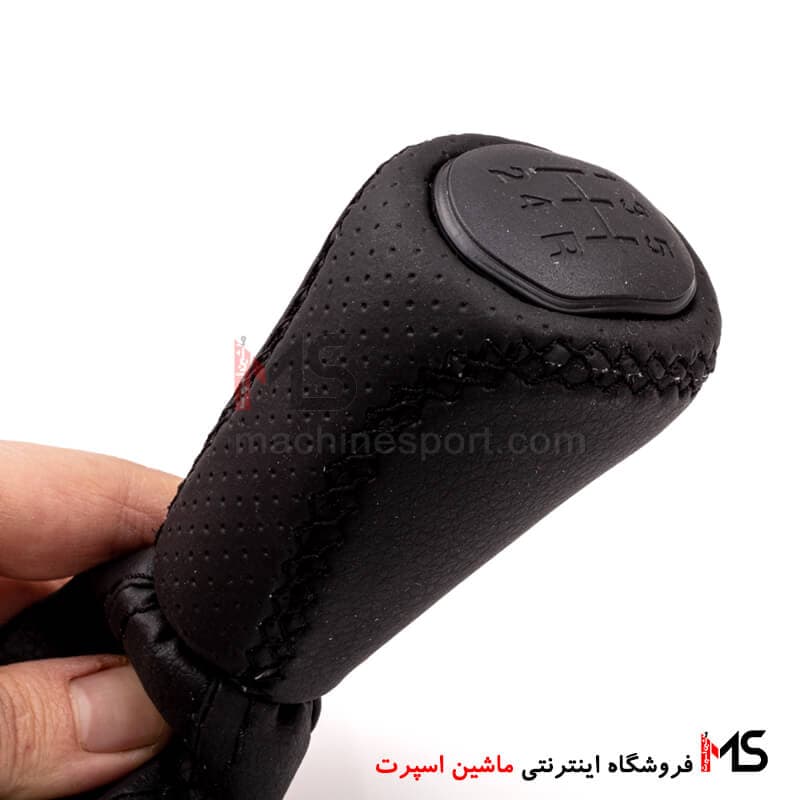 ست چهار تکه سردنده ، روکش دورفرمان، گردگیر و دستی مشکی — تصویر ۲