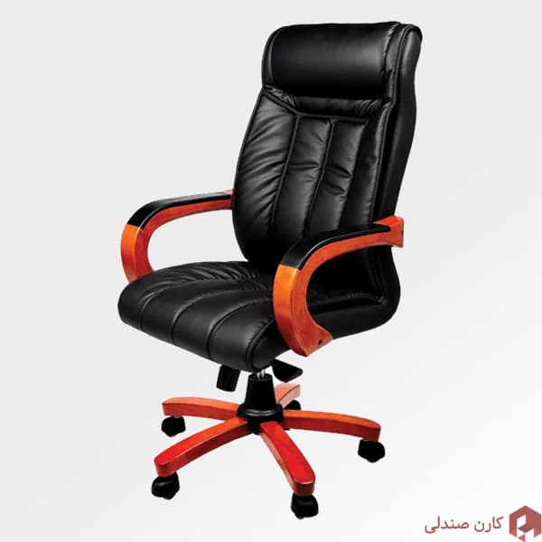 صندلی مدیریت فریم چوب مدل T 35-80