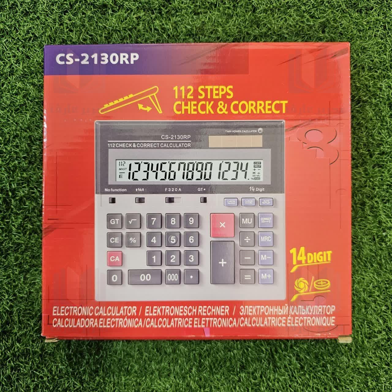ماشين حساب CS-2130RP برند SHARP — تصویر ۳