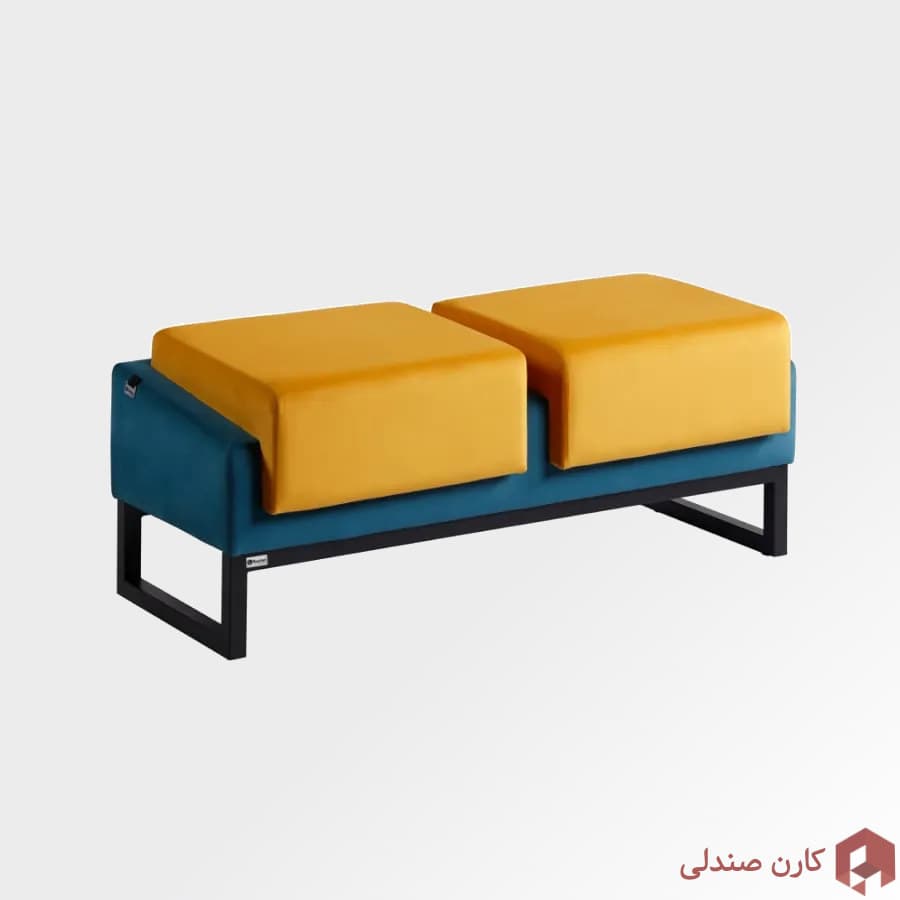 مبل انتظار دو نفره راشن مدل p20n2