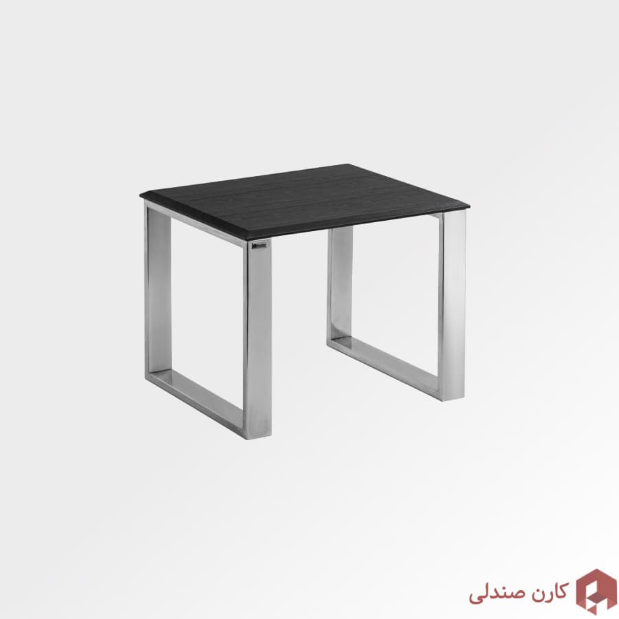 میز عسلی پایه فلزی مدل g500e