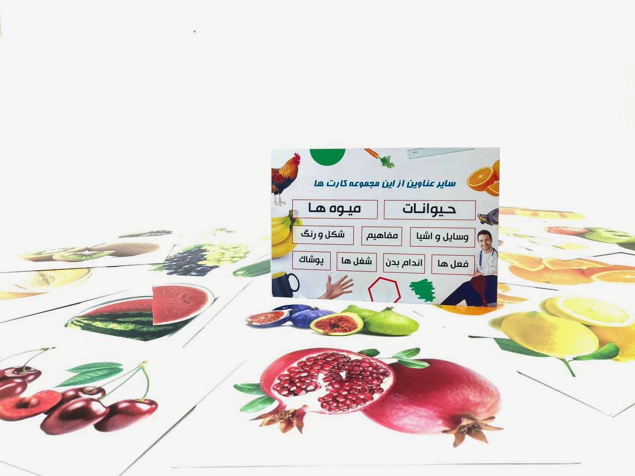 کارت تصویری دراگون میوه ها