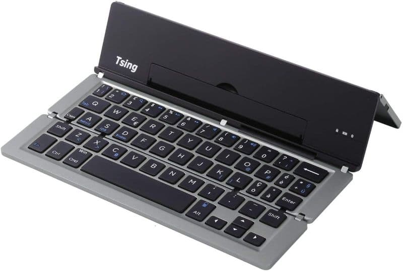 کیبورد فلزی تاشو TSING مدل F18