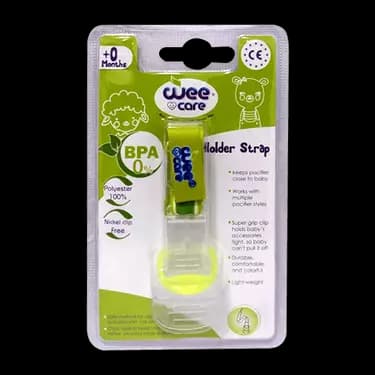 زنجیر پارچه‌ای پستانک مدل A801 وی کر Wee Care — تصویر ۲