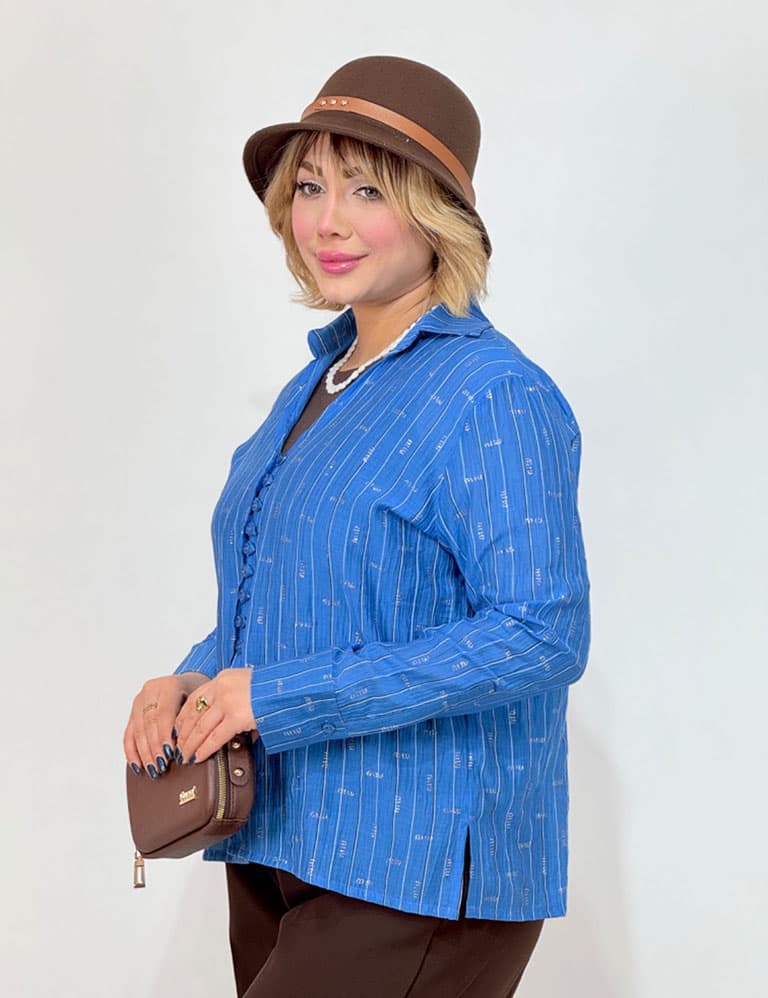 شومیز راه راه miu miu کد : 30052