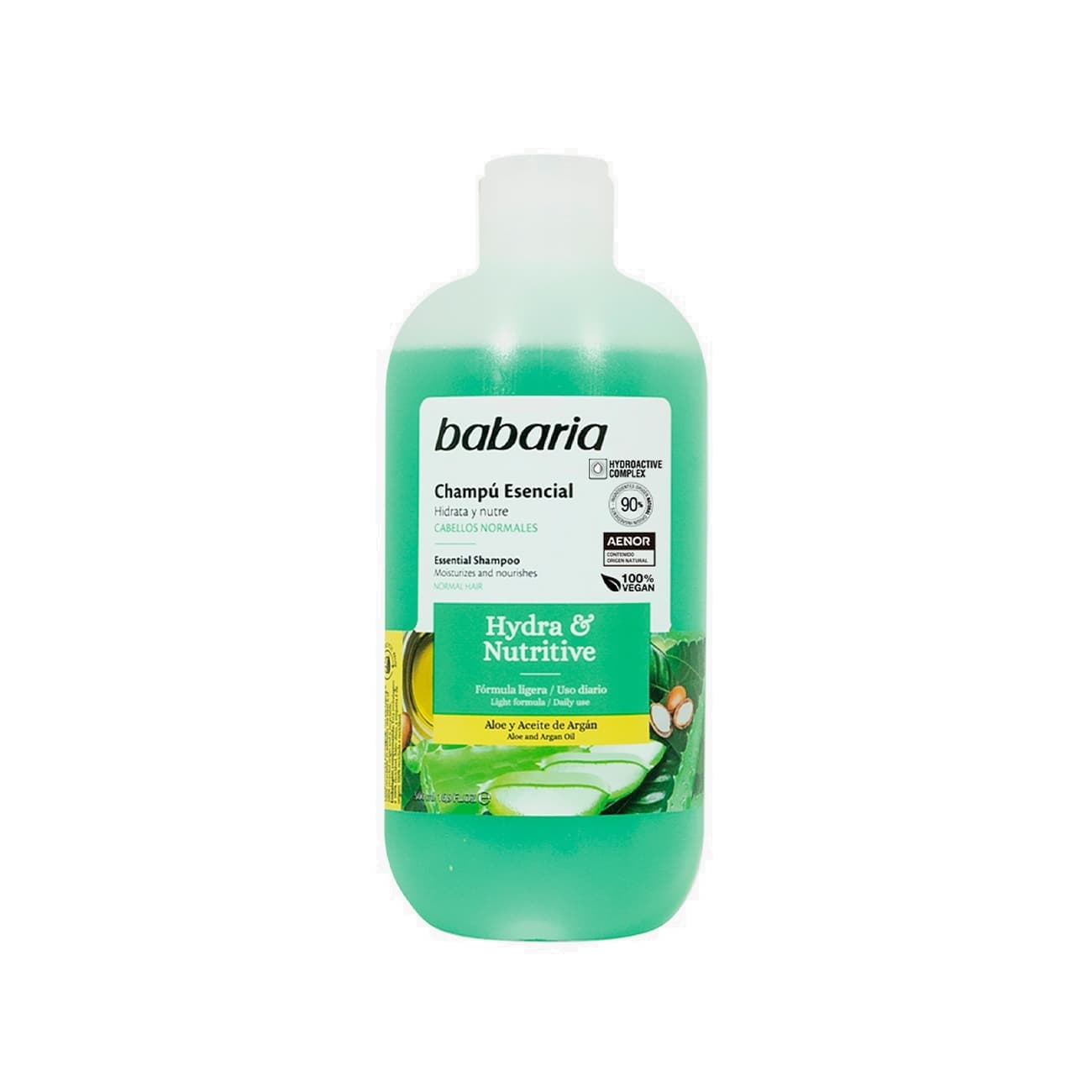 شامپو ترمیم کننده و آبرسان آلوورا و آرگان باباریا 500ml