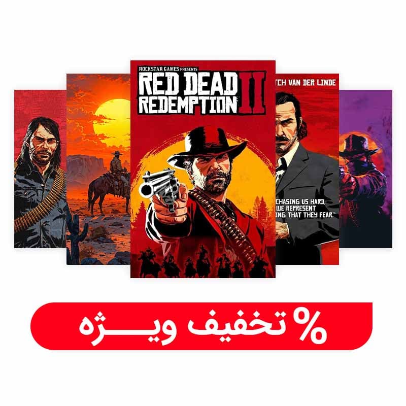 پوستر پک 6 عددی بازی ردد read Dead