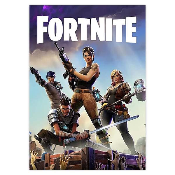 پوستر بازی فورتنایت fortnite