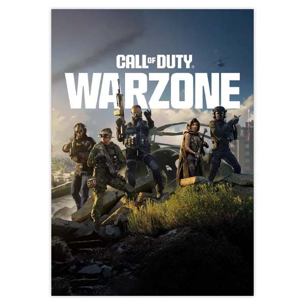 پوستر بازی call of duty warzone