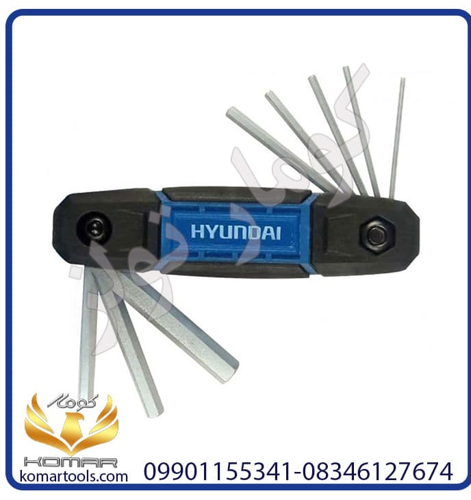 آچار آلن چاقویی شش گوش HC806P