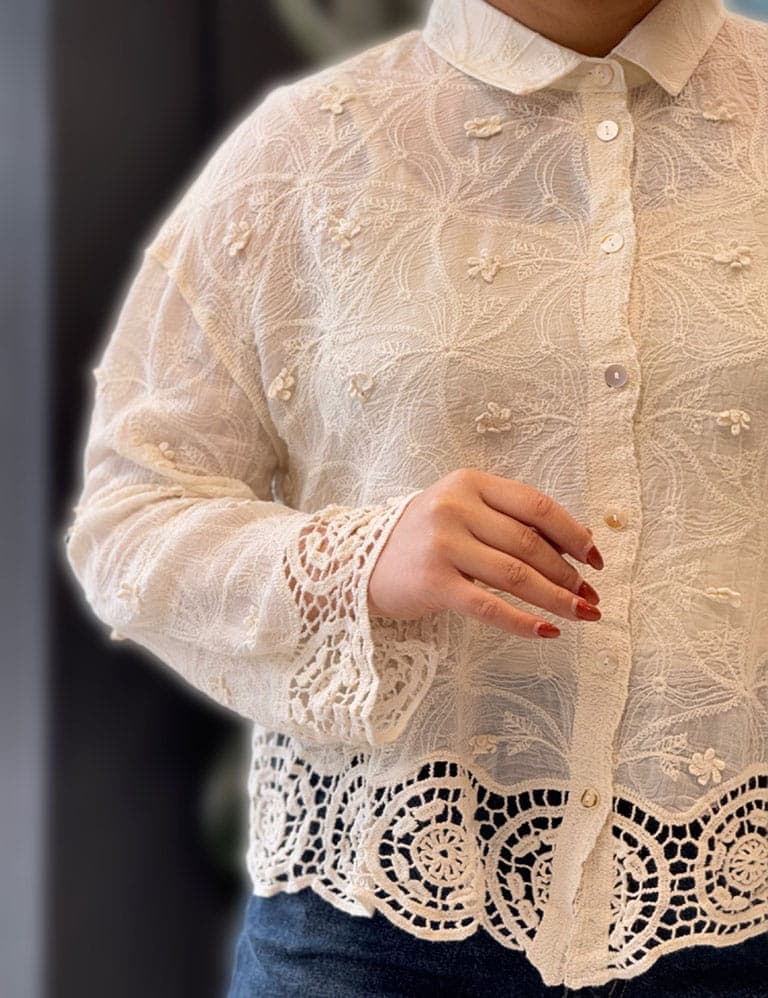 شومیز دوریس کد : 41832 — تصویر ۴
