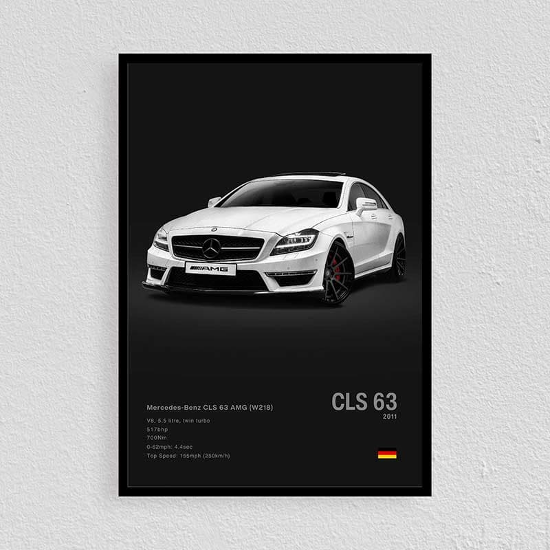 تابلو بنز CLS 63 AMG — تصویر ۳