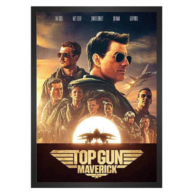 تابلو فیلم تاپ گان top gun
