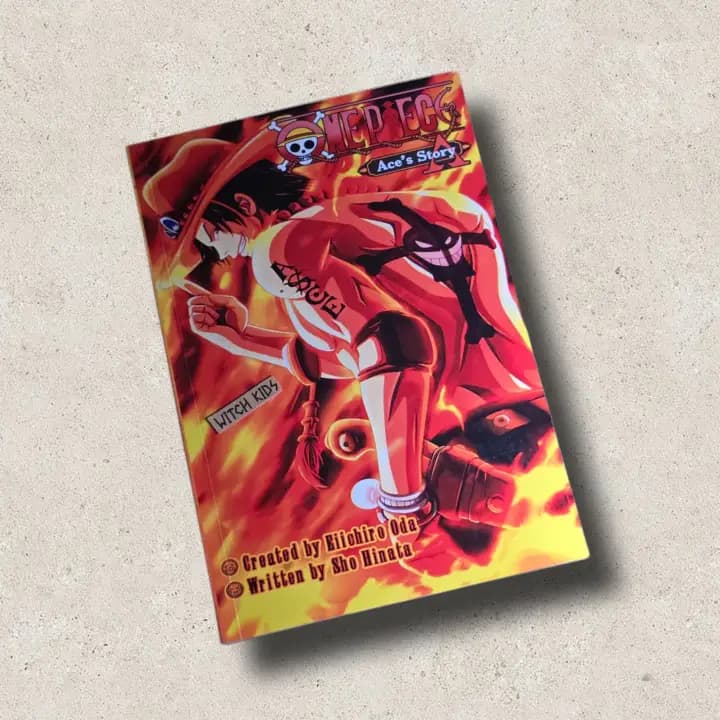 کتاب داستان زندگی اِیس از انیمه وان پیس | One Piece – Ace’s Story