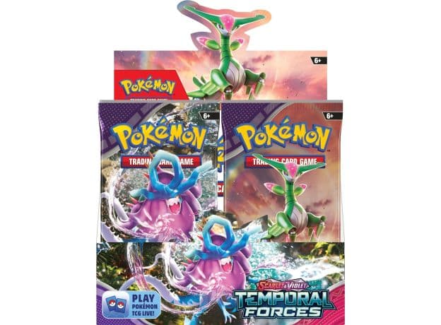 باکس کامل شامل 36 پک 10 تایی کارت بازی Pokemon