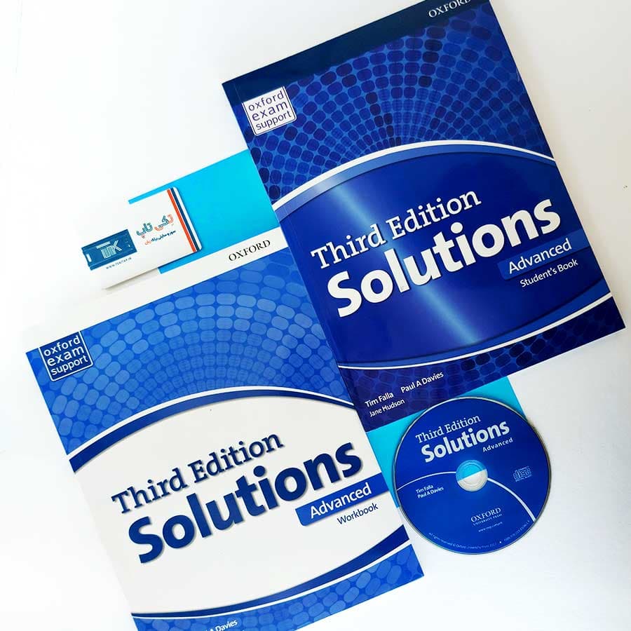 کتاب سولوشنز ادونس ویرایش سوم | کتاب Solutions Advanced (SB+WB+Audio) 3rd Edition