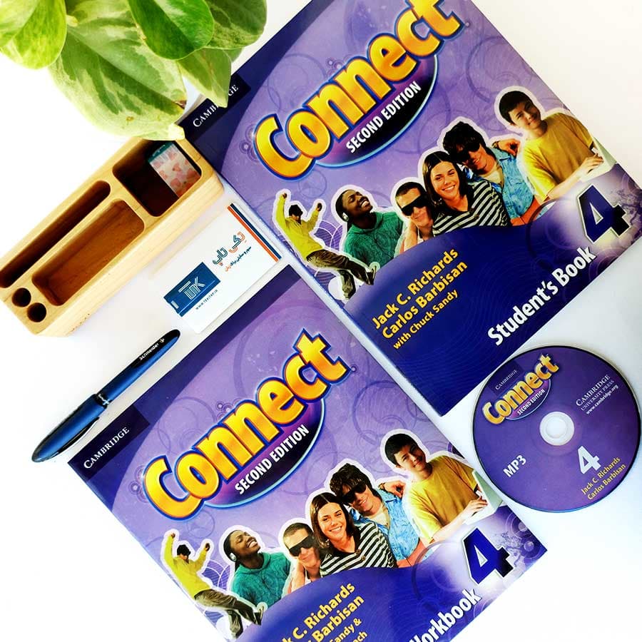 کتاب کانکت 4 ویرایش دوم | کتاب Connect 4 (SB+WB+Audio) – 2nd Edition