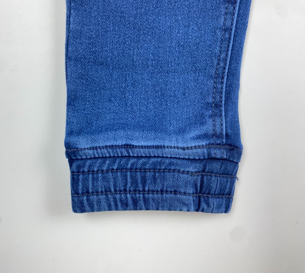 شلوار مچ دار برند Pepperts طرح کمرکش جیب دار آبی کاربنی رنگ — تصویر ۳