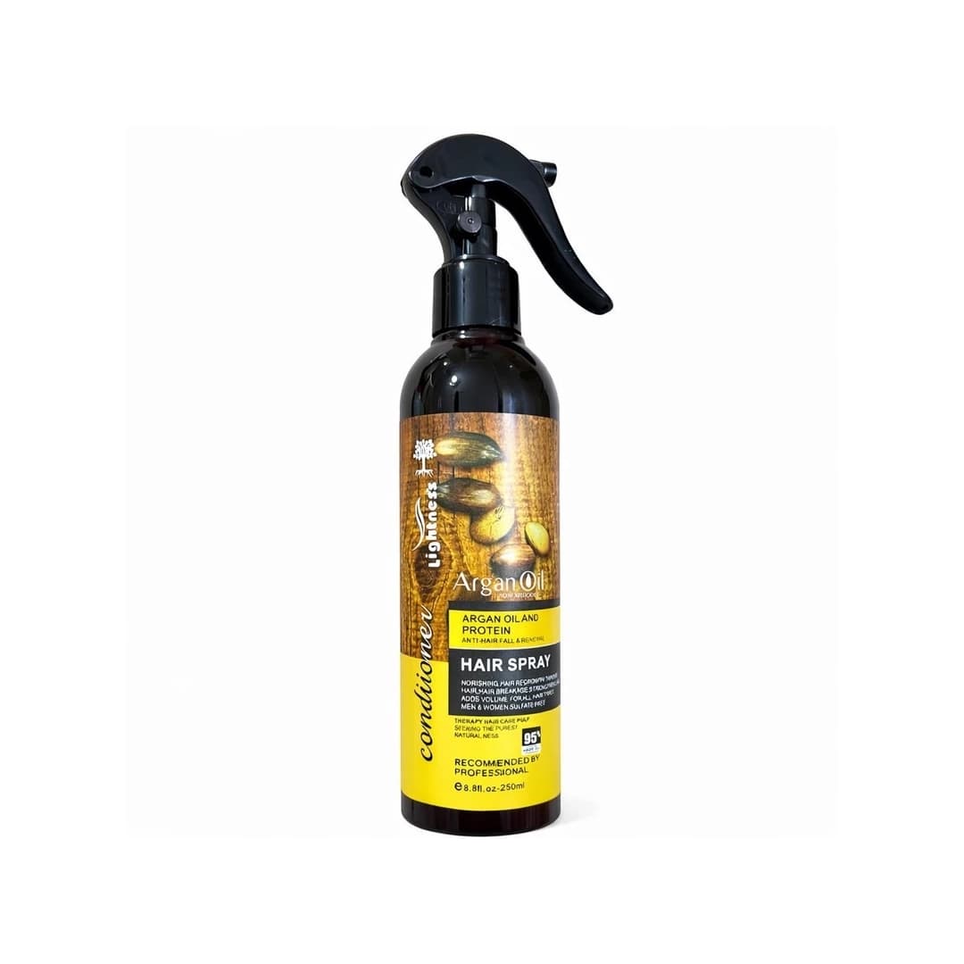 اسپری دوفاز لایتنس مدل روغن آرگان 250 میلی لیتر ساخت اسلواکی