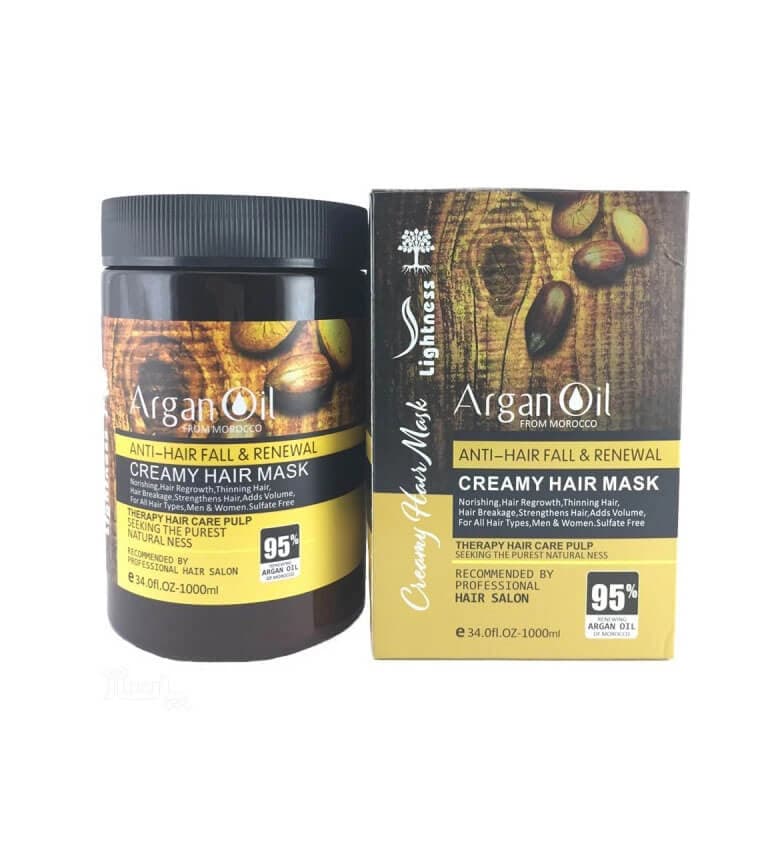 ماسک مو لایتنس مدل روغن آرگان 1000 میلی لیتر ساخت اسلواکی
