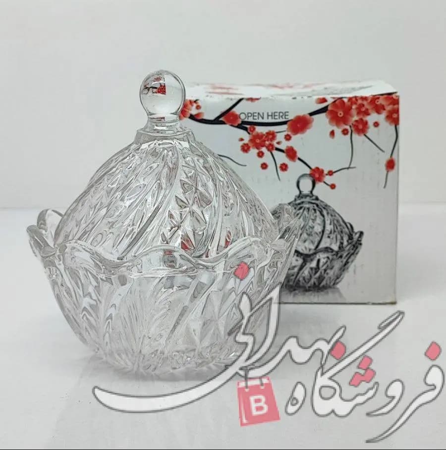 قندان شیشه ای تویو — تصویر ۳
