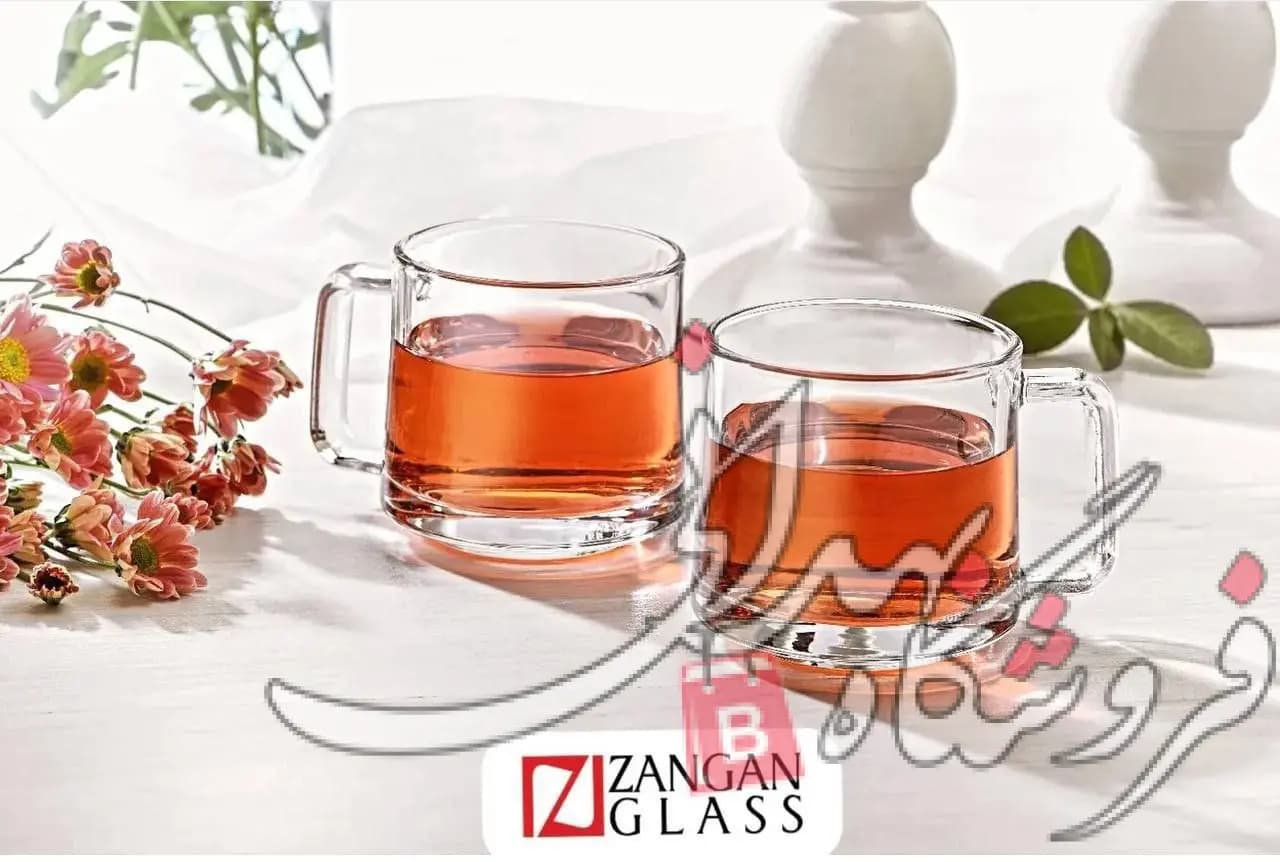 نیم لیوان شیشه ای دیانا 6عددی