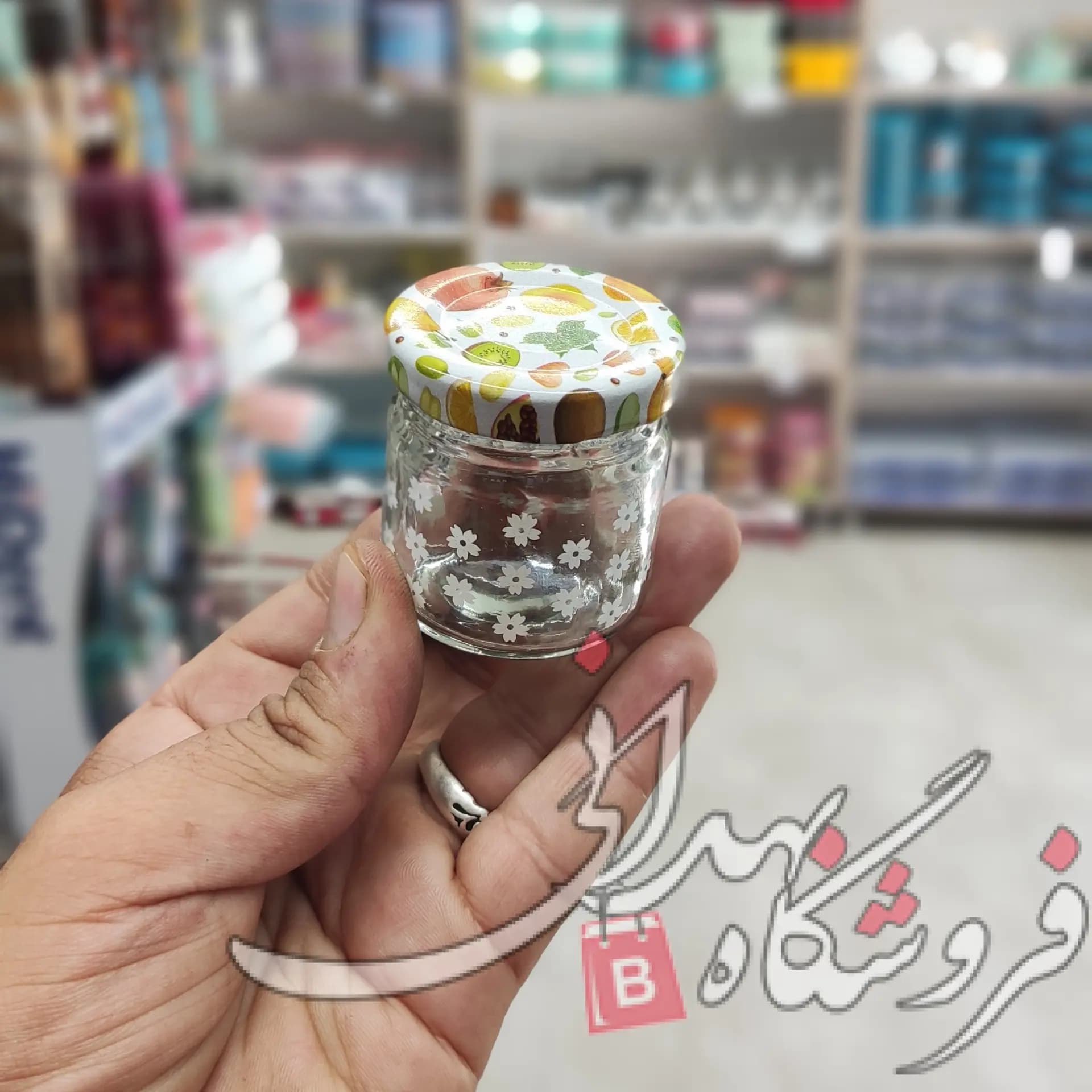 جا زعفرانی چاپی میوه درسا — تصویر ۲