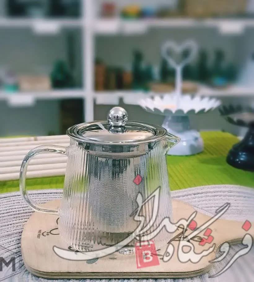 قوری پیرکس گردطره (550میل)