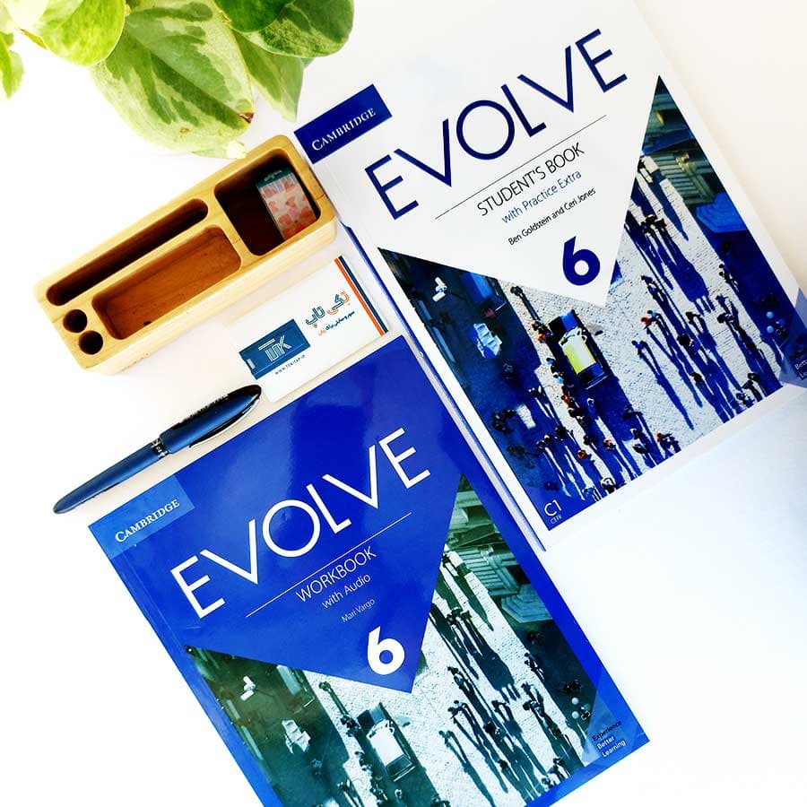 کتاب ایوالو 6 | کتاب (SB+WB+Audio) Evolve 6