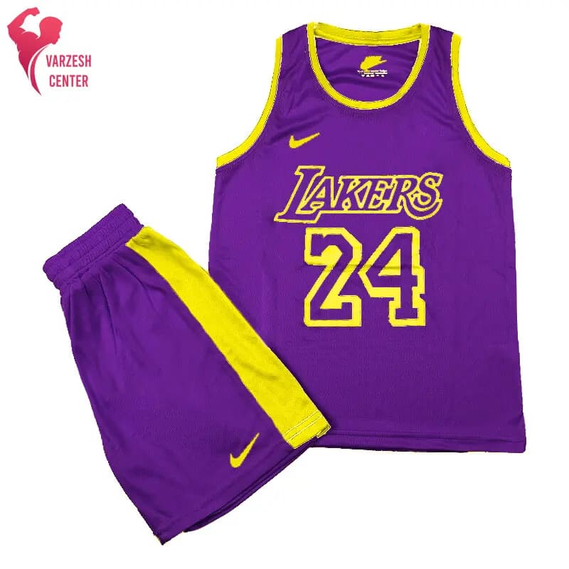 ست رکابی شلوارک بچه‌گانه LAKERS