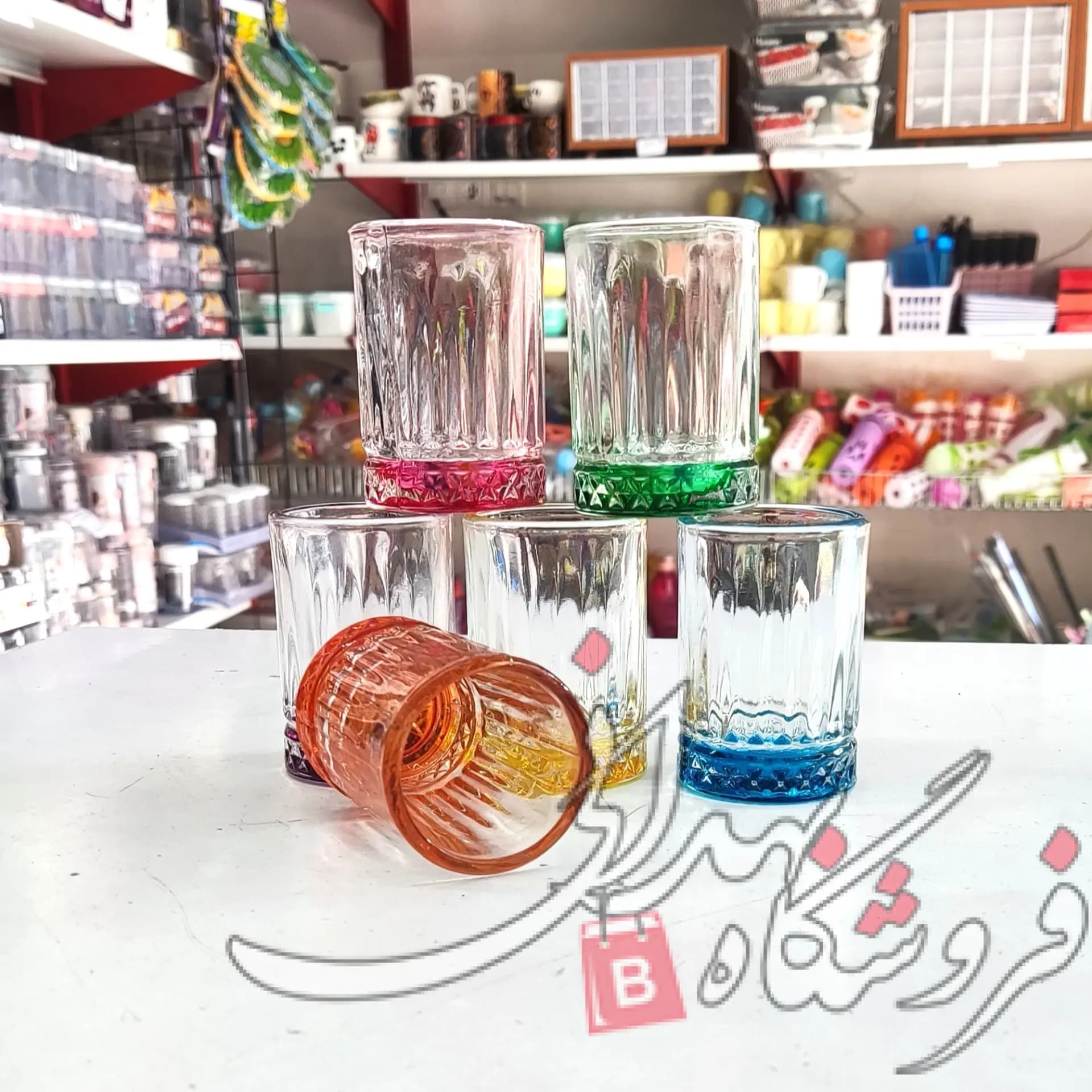 شات قهوه اسلو رنگی 6عددی — تصویر ۲