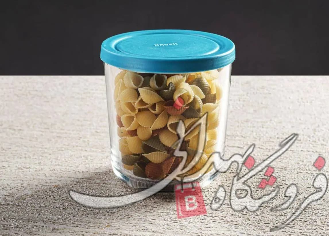 ظرف درب دار شیشه ای پاپریک 10