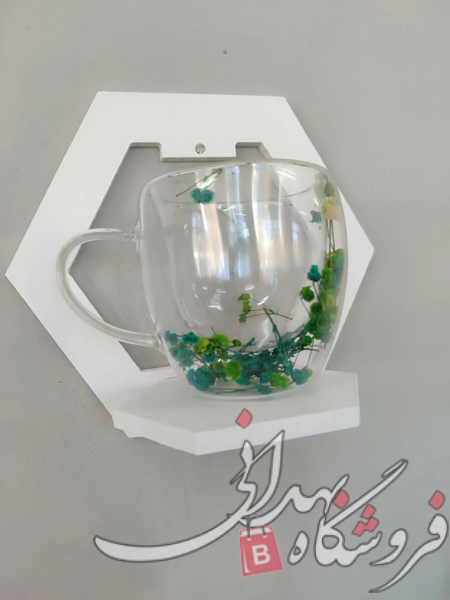 لیوان ماگ پیرکس گلدار سایز 2 350 میل — تصویر ۷