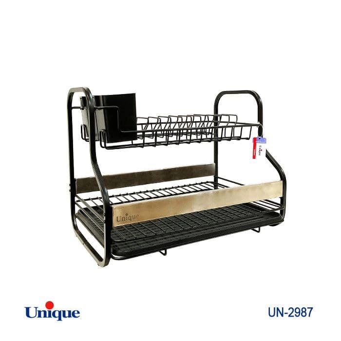 جا ظرفی دو طبقه یونیک Unique جلو استیل کد UN-2987