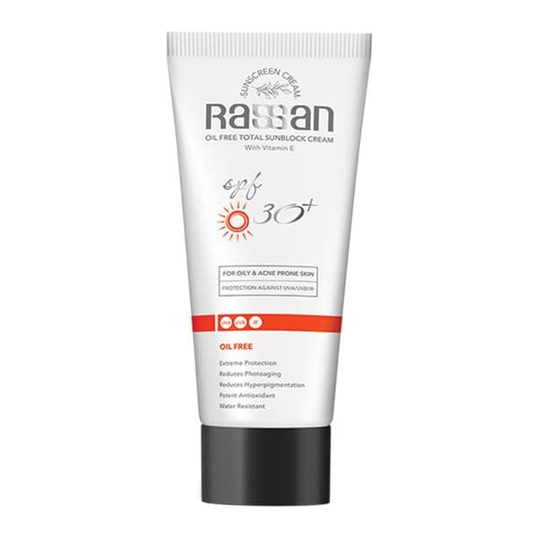 ضد آفتاب فاقد چربی بی رنگ SPF 30 راسن — تصویر ۲