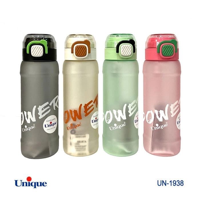 بطری آب پلاستیکی 750 میل یونیک Unique کد UN-1938