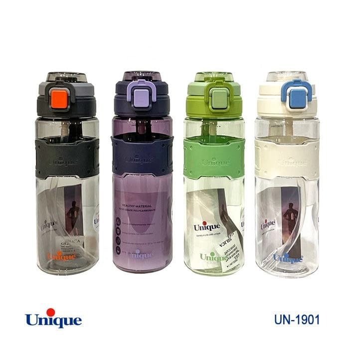 بطری آب پلاستیکی 750 میل یونیک Unique کد UN-1901