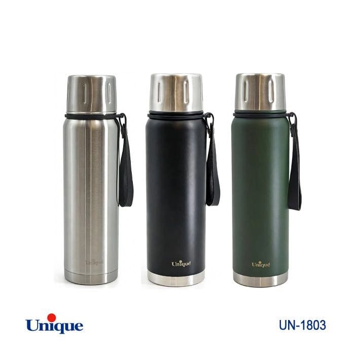 فلاسک قلمی 750 میل یونیک Unique بند دار کد UN-1803