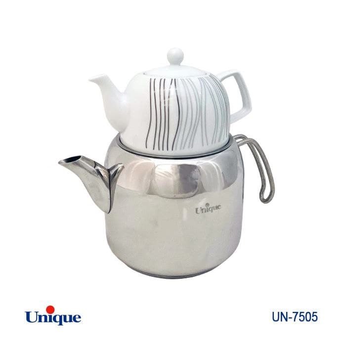 کتری تک استیل یونیک Unique ترک 3.20 لیتر کد UN-7505