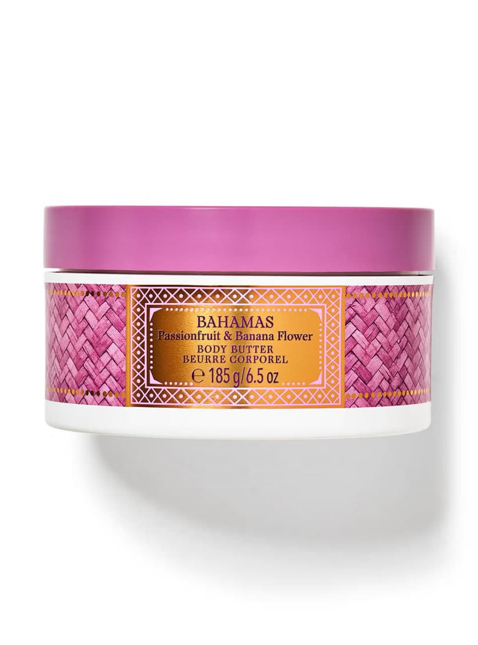 کرم بدن بث اند بادی مدل Bahamas Passionfruit & Banana Flower