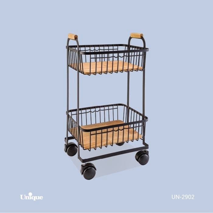 سبد سیب زمینی و پیاز 2 طبقه یونیک Unique ساده کد UN-2902