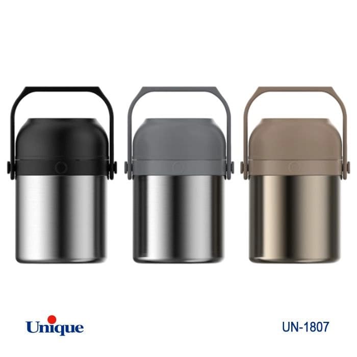 ظرف غذا یونیک Unique استیل 1.2 لیتر کد UN-1807