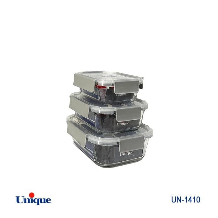 ظرف نگهدارنده یونیک Unique سه تیکه کد UN-1410