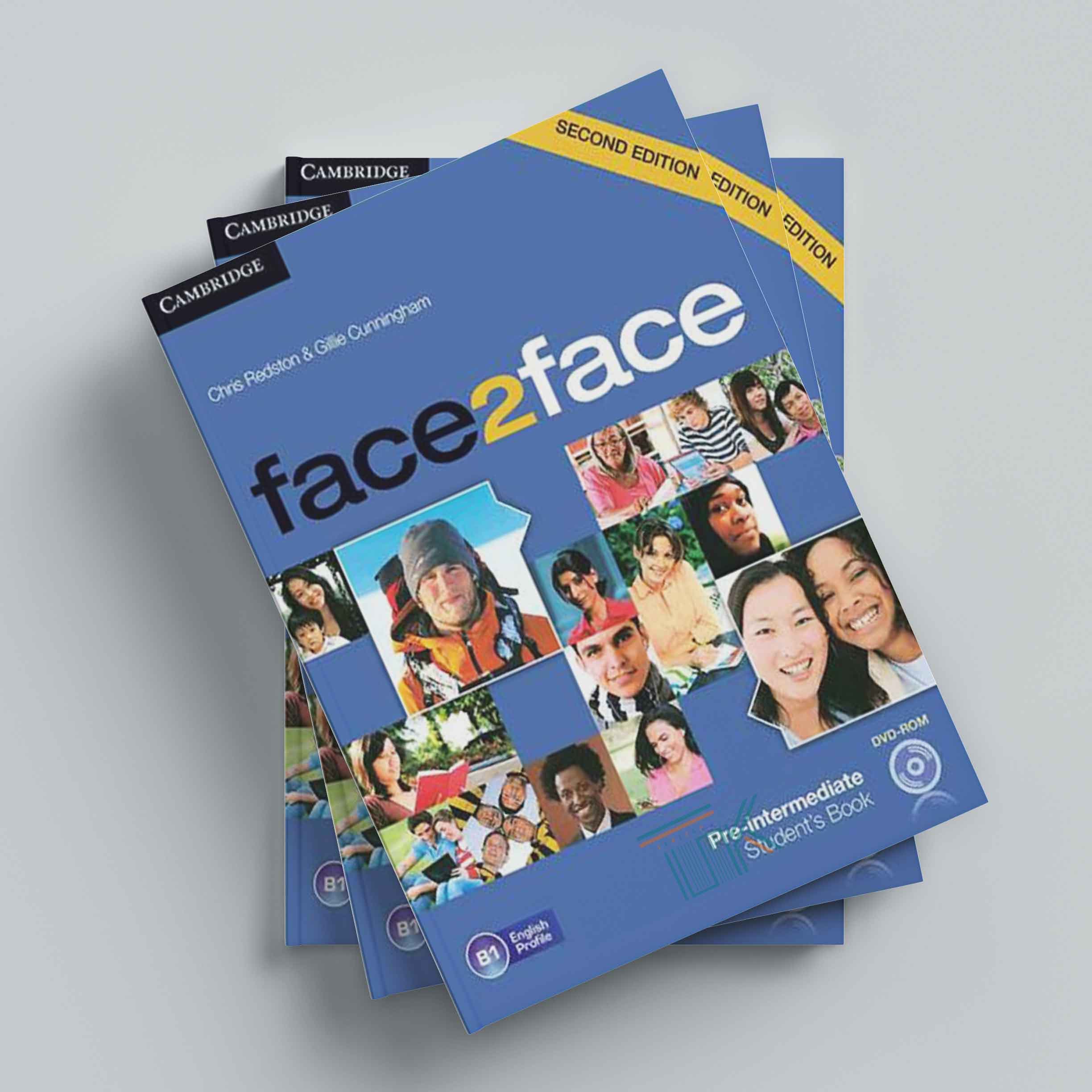 کتاب فیس تو فیس پری‌اینترمدیت ویرایش دوم | کتاب Face 2 Face Pre-Intermediate (SB+WB+Audio) 2nd Edition