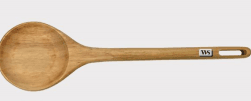قاشق آشپزی WS طرح چوبی کد WS-820 — تصویر ۲