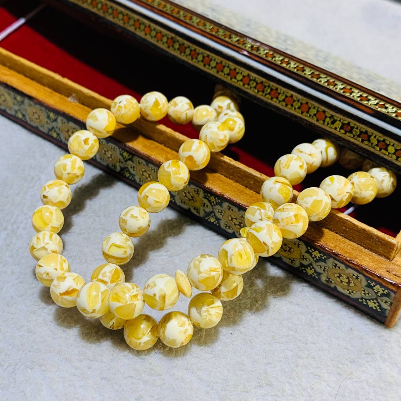 تسبیح كهربا 33 عددى