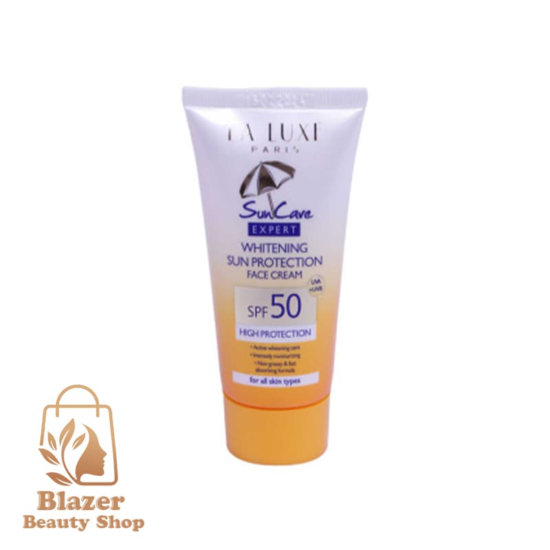 کرم ضد آفتاب روشن کننده SPF 50 حجم 50 میل لالوکس