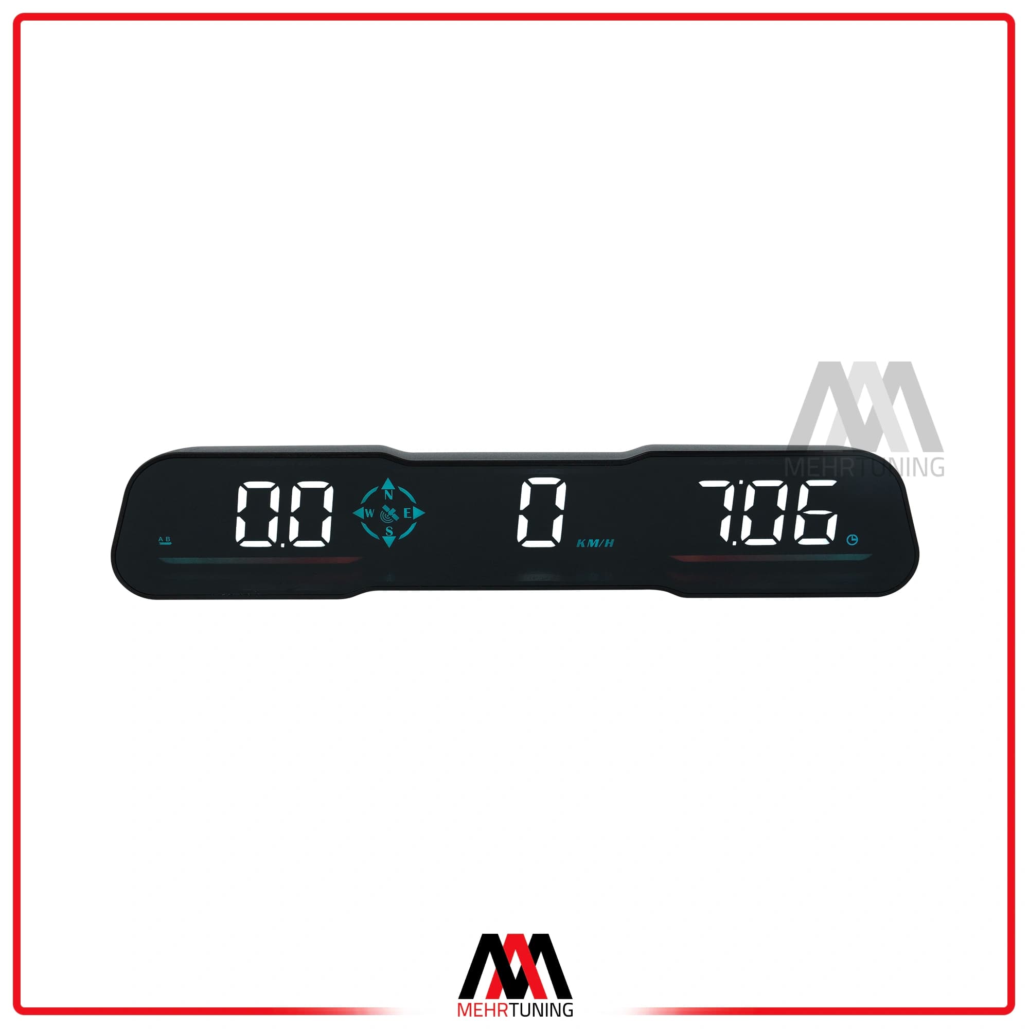 نمایشگر سرعت خودرو + GPS مدل HUD G19 وارداتی
