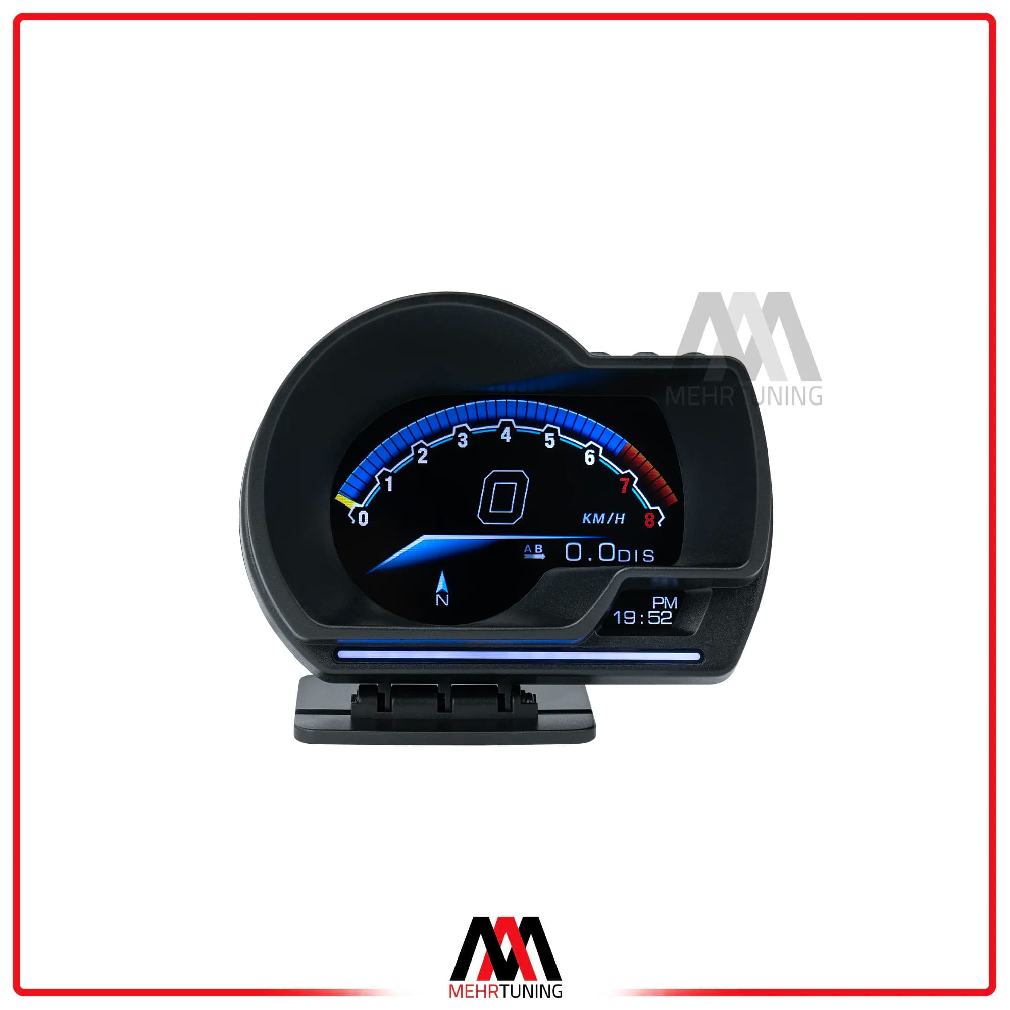 گیج OBD2 مدل HUD P6 وارداتی — تصویر ۶